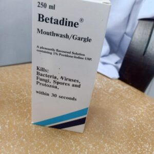 Betadine mouthwash